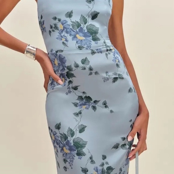 Reformation Ivan Silk Fresh Air Maxi Dress Brand New - Picture 8 of 13